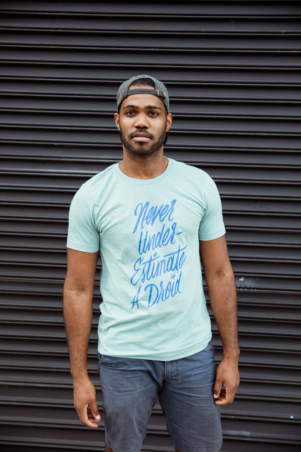 Never Underestimate a Droid Unisex T-Shirt