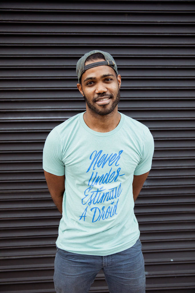 Never Underestimate a Droid Unisex T-Shirt