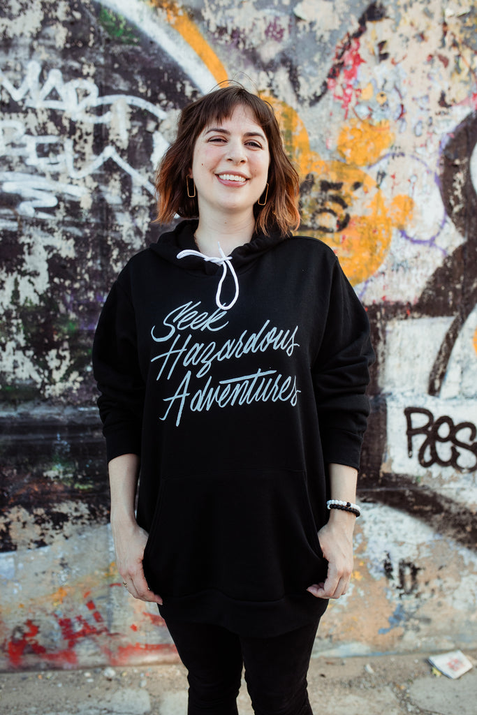 Seek Hazardous Adventures Unisex Hoodie | The Three Musketeers