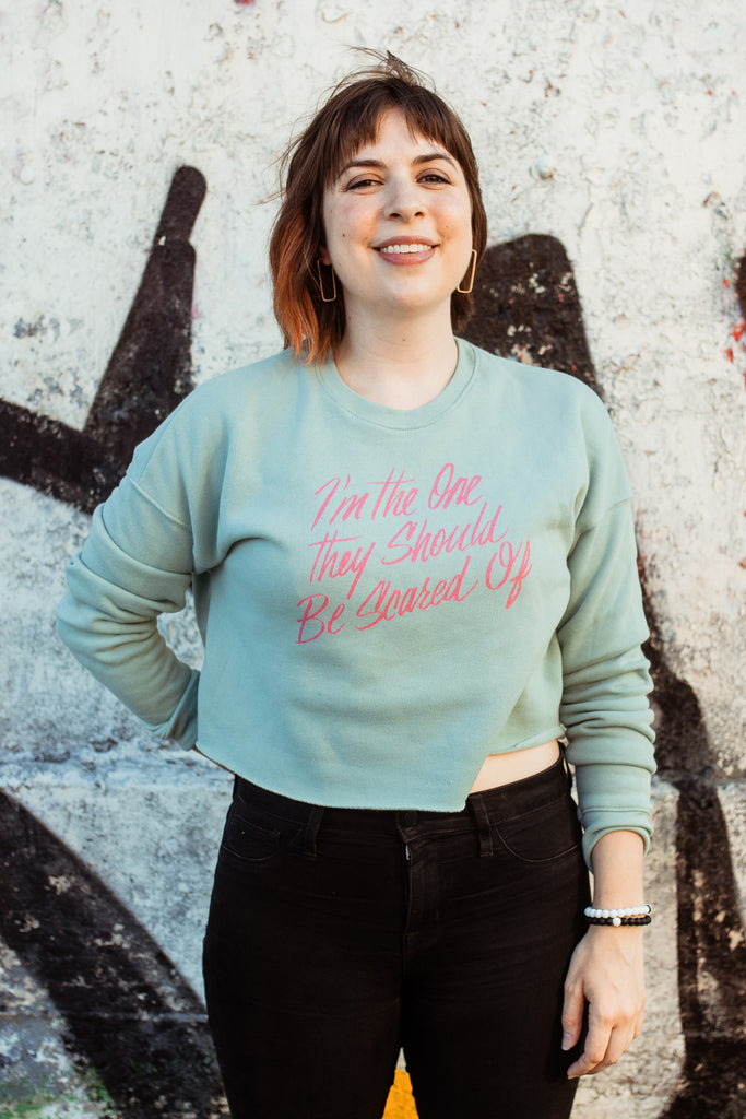 Harley Fitted Crop Sweatshirt
