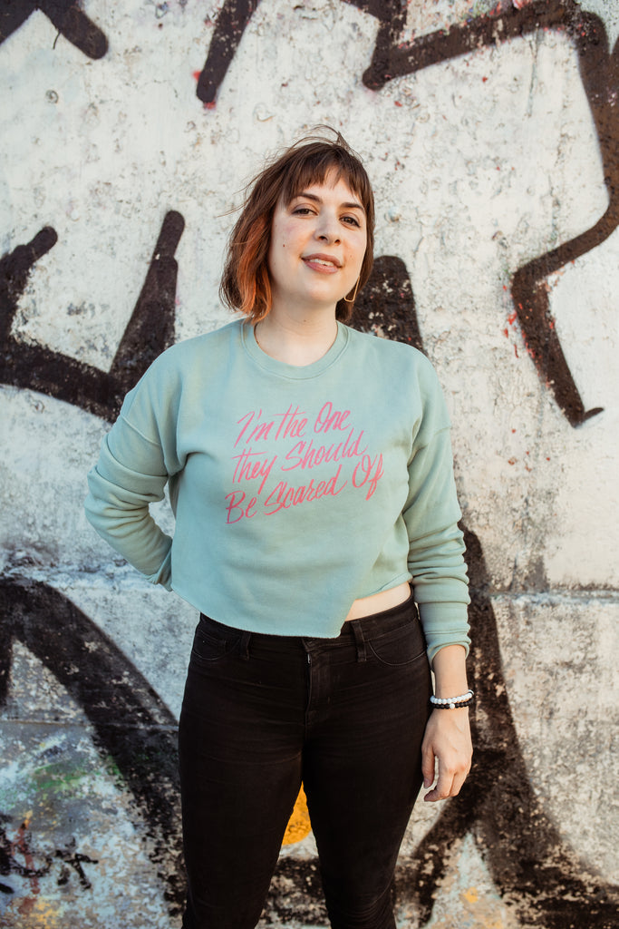 Harley Fitted Crop Sweatshirt