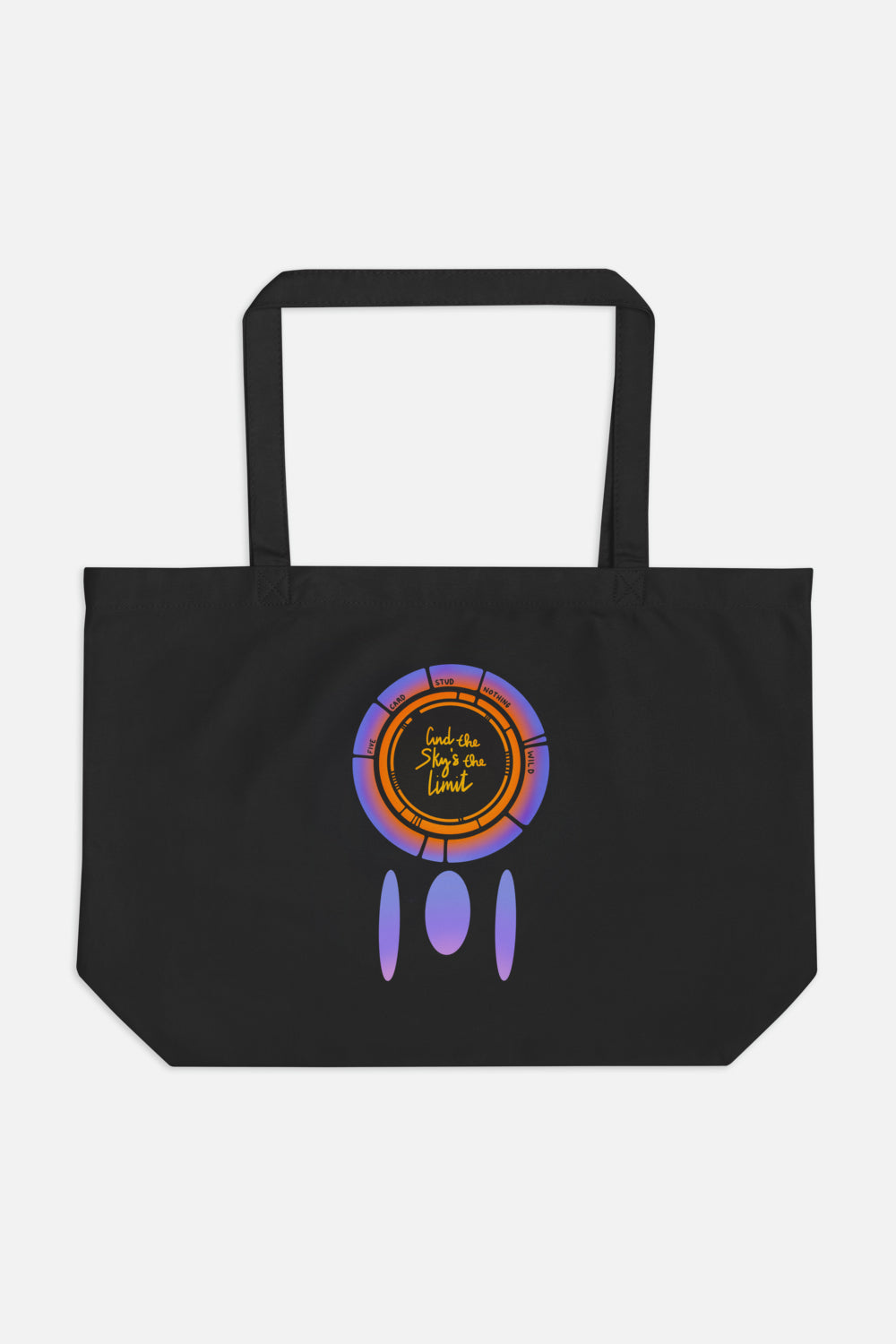 Five Card Stud Large Eco Tote