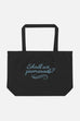 Shall We Promenade? Large Eco Tote