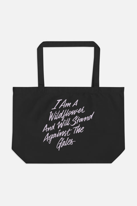 I Am a Wildflower Large Eco Tote | Mackenzi Lee