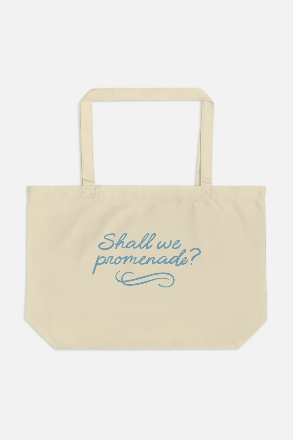 Shall We Promenade? Large Eco Tote