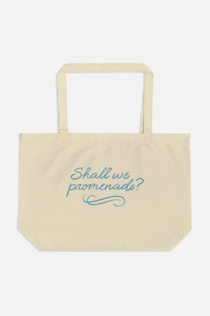 Shall We Promenade? Large Eco Tote