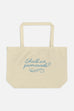 Shall We Promenade? Large Eco Tote