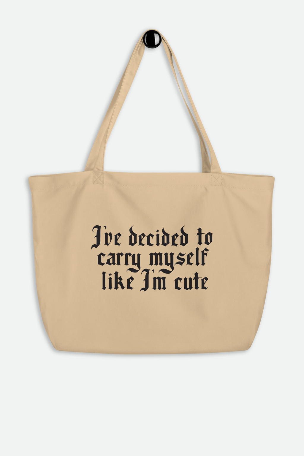 Like I'm Cute Large Eco Tote | OFMD
