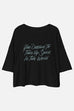 You Deserve to Take Up Space Loose Crop Tee | Mackenzi Lee