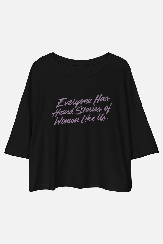 Women Like Us Loose Crop Tee | Mackenzi Lee