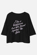 I Am a Wildflower Loose Crop Tee | Mackenzi Lee