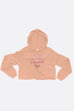 Claire Feminist Crop Hoodie