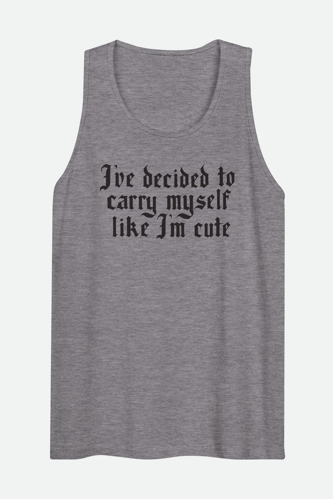 Like I'm Cute Unisex Tank | OFMD