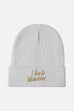 I Aim to Misbehave Firefly Beanie