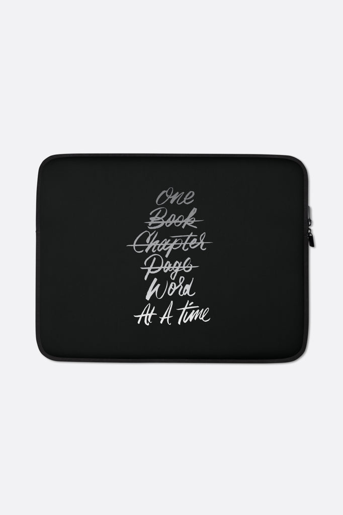 One Word Laptop Sleeve | V.E. Schwab - 13 or 15 inch