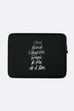 One Word Laptop Sleeve | V.E. Schwab - 13 or 15 inch