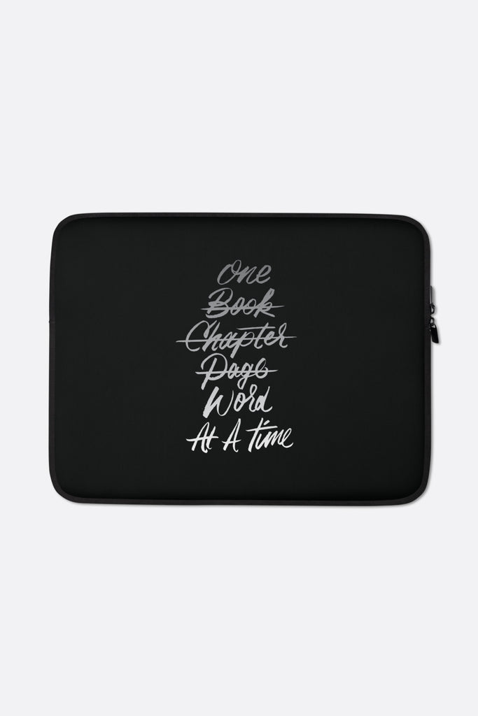 One Word Laptop Sleeve | V.E. Schwab - 13 or 15 inch