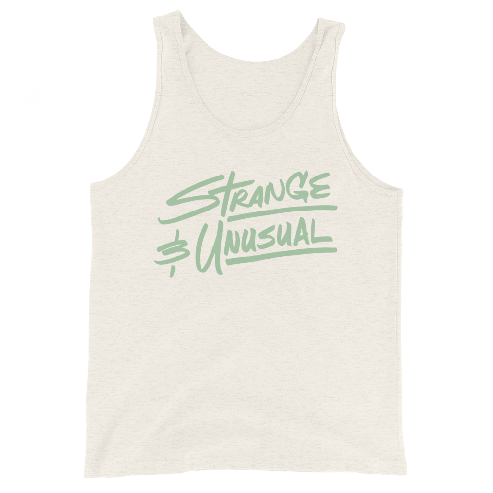 Strange and Unusual Unisex Tank Top | Patreon Exclusive
