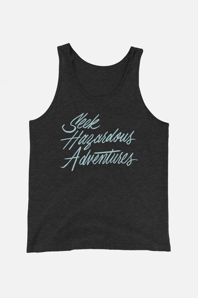 Seek Hazardous Adventures Unisex Tank Top