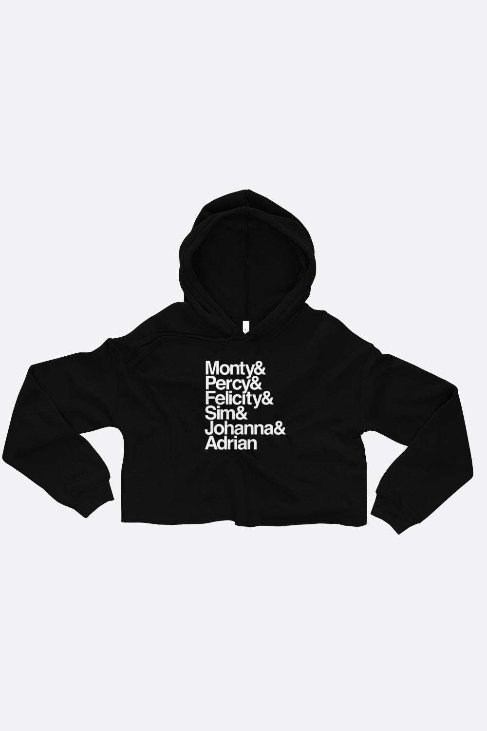 Montague Siblings Ampersand Crop Hoodie | Mackenzi Lee