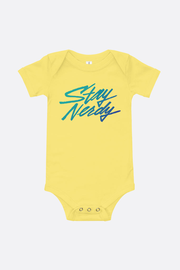 Stay Nerdy Baby Onesie | Sartorial Geek