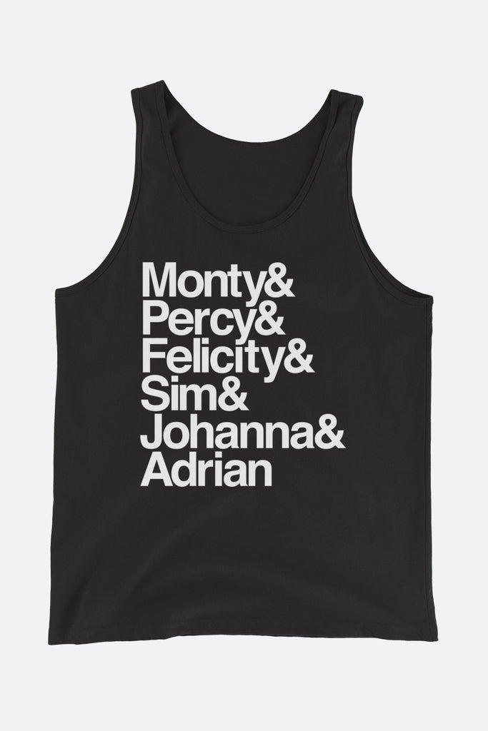 Montague Siblings Ampersand Unisex Tank Top | Mackenzi Lee