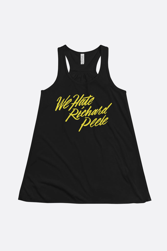 We Hate Richard Peele Flowy Racerback Tank | Mackenzi Lee