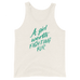 A Girl Worth Fighting For Unisex Tank Top | Patreon Exclusive