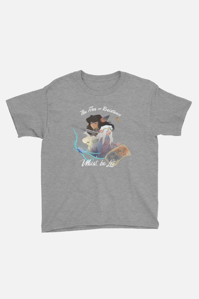 Fires of Resistance Kids T-Shirt