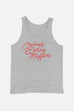 Calmly Eating Muffins Unisex Tank Top | The Importance of Being Earnest