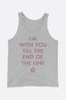 End of the Line Unisex Tank Top