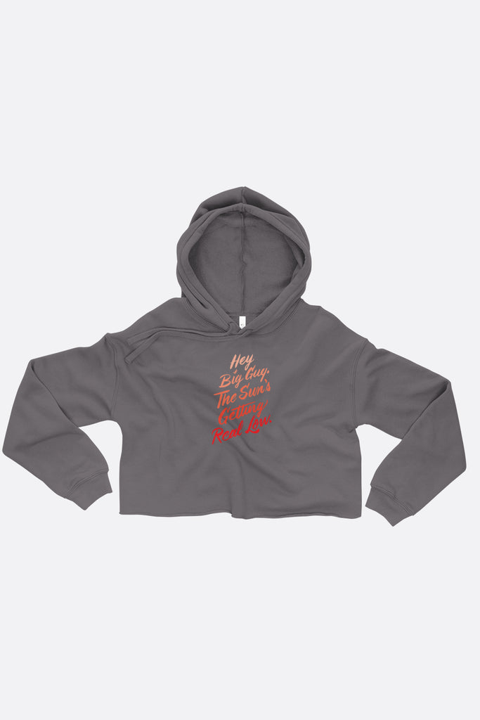 Hey Big Guy Crop Hoodie