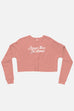 Stronger Than She Knows Fitted Crop Sweatshirt