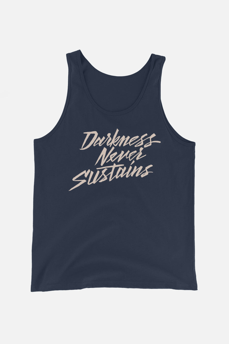 Darkness Never Sustains Unisex Tank Top