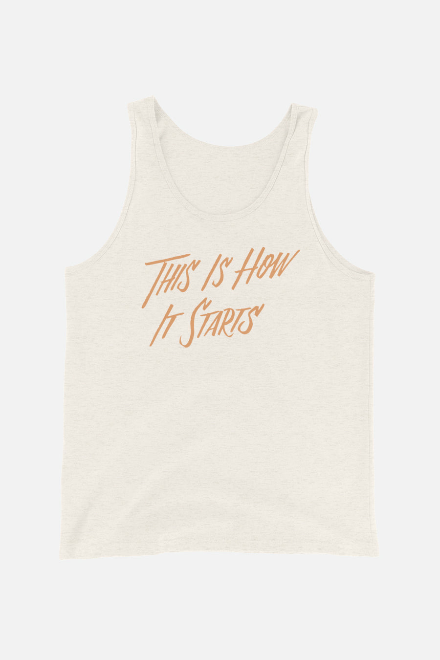 This is How It Starts Unisex Tank Top | The Invisible Life of Addie LaRue
