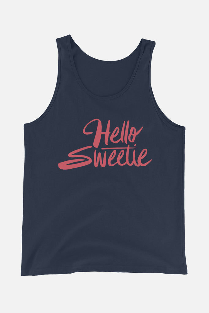 Hello Sweetie Unisex Tank Top