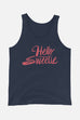 Hello Sweetie Unisex Tank Top