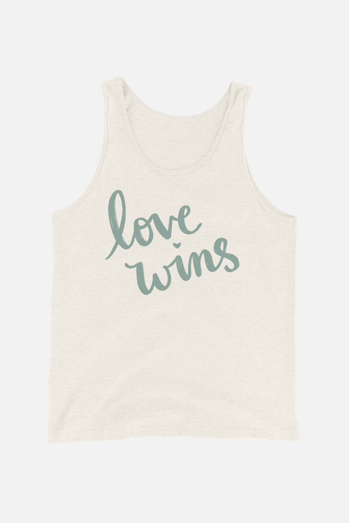 Love Wins Unisex Tank Top