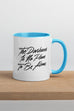 The Darkness is No Place to Be Alone Colorful Mug | The Invisible Life of Addie LaRue