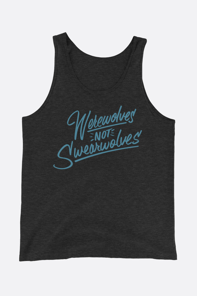 Werewolves Not Swearwolves Unisex Tank Top
