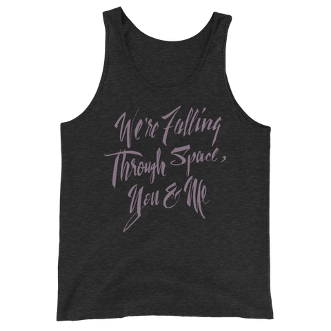 We're Falling Through Space Unisex Tank Top | Patreon Exclusive
