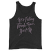 We're Falling Through Space Unisex Tank Top | Patreon Exclusive