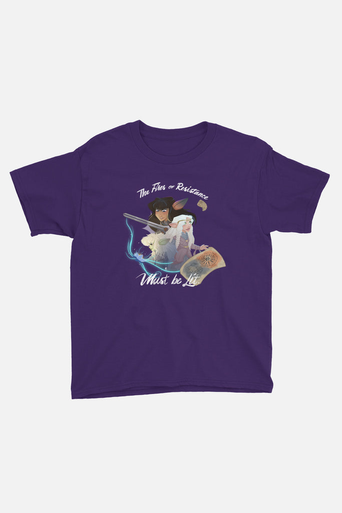 Fires of Resistance Kids T-Shirt