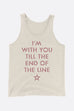 End of the Line Unisex Tank Top