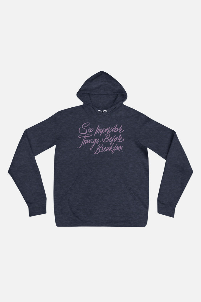Six Impossible Things Unisex Hoodie | Alice in Wonderland