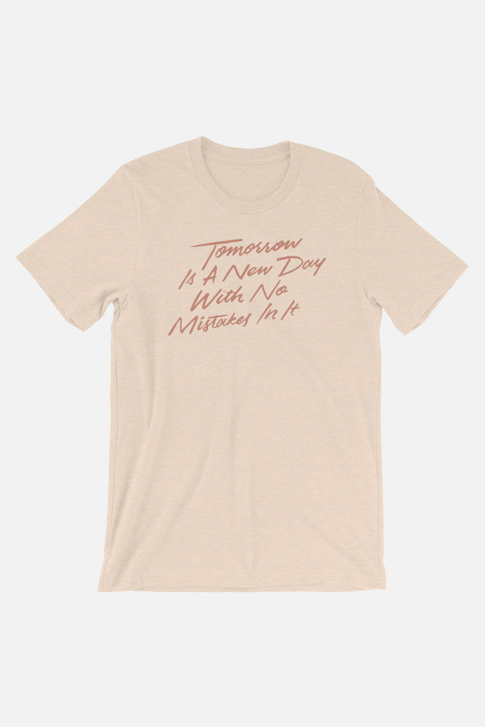 Tomorrow is a New Day Unisex T-Shirt | Anne of Green Gables