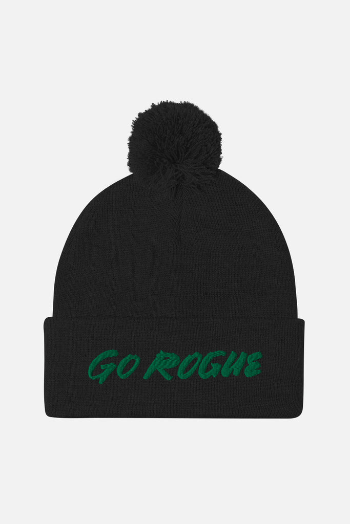 Go Rogue Pom-Pom Beanie