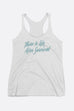 There is Life After Survival Fitted Racerback Tank | Mackenzi Lee