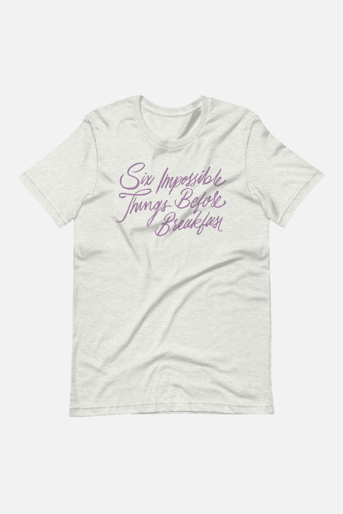 Six Impossible Things Unisex T-Shirt | Alice in Wonderland