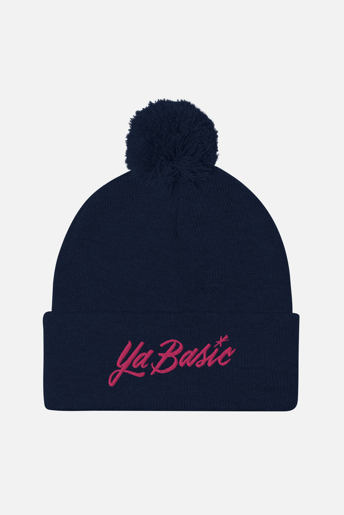 Ya Basic Pom-Pom Beanie